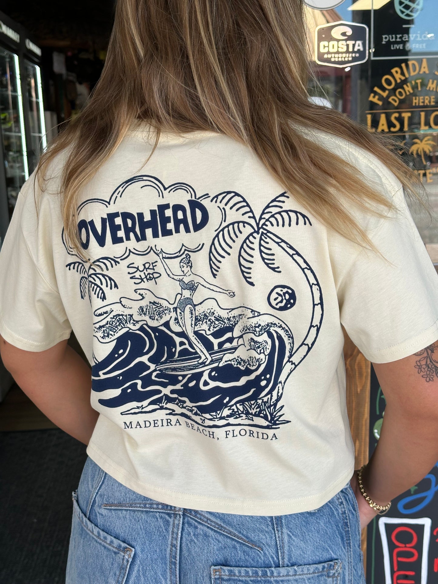 Longbaord Weather Crop Tee | Butter