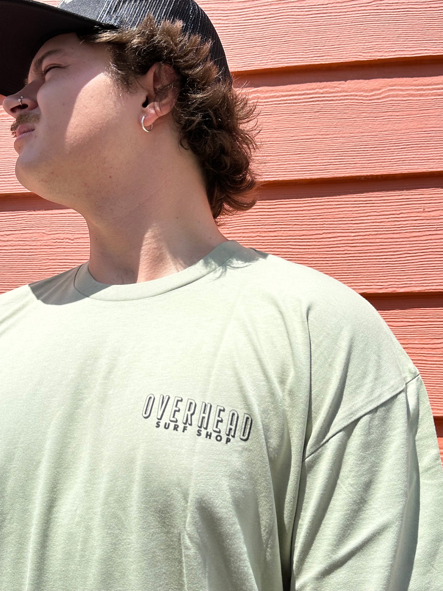 Mad Beach 911 Tee | Pistachio