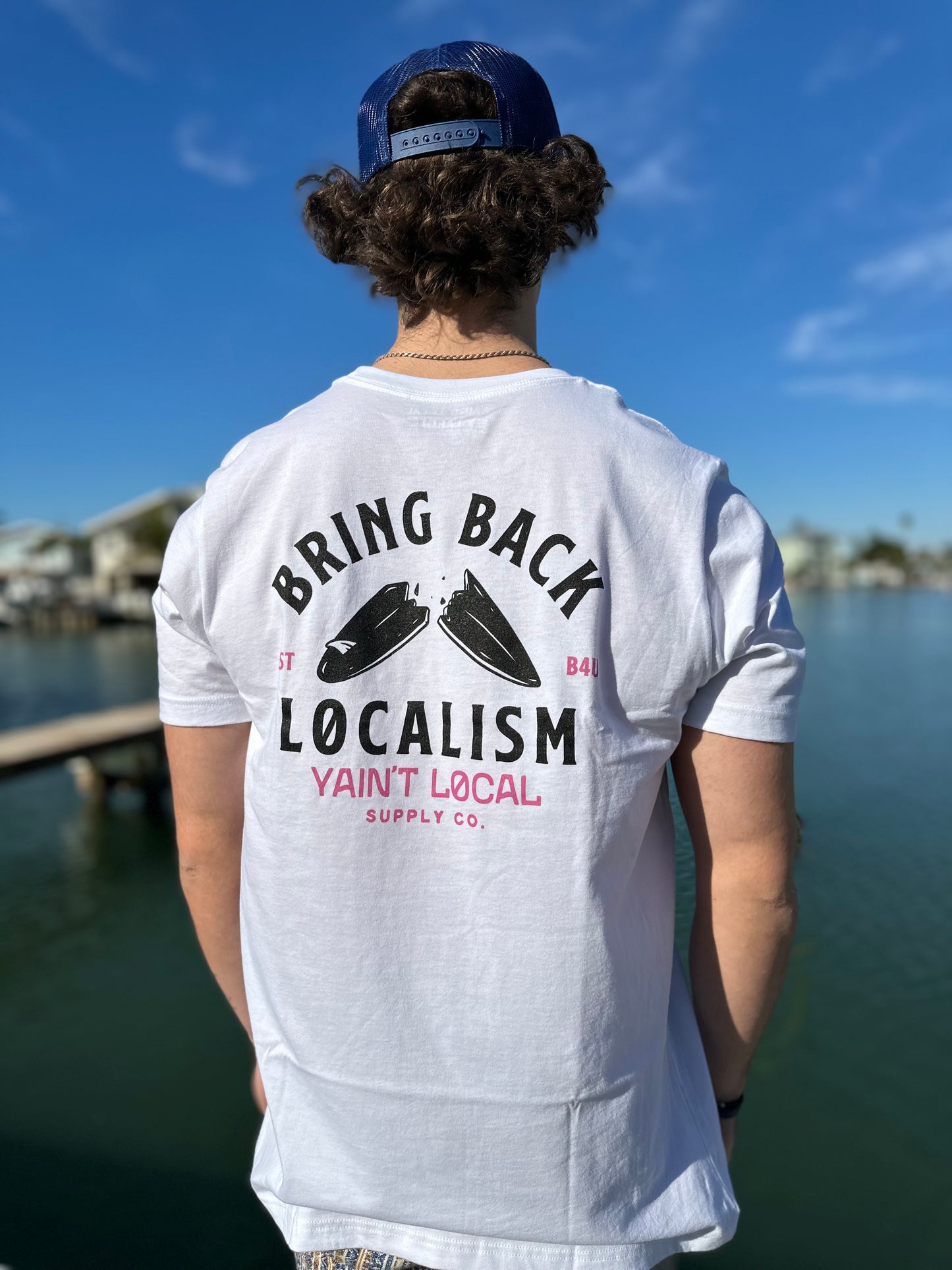 YAIN'T LOCAL | Localism Tee - White