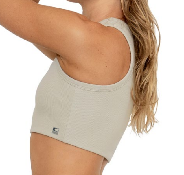 Reese Ribbed Crop Tank | Cloud