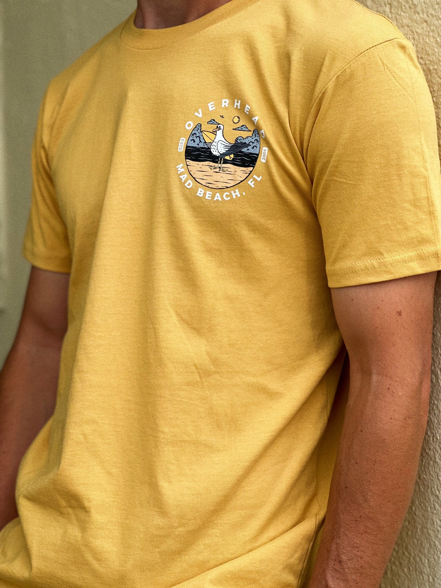 Seagull Tee | Mustard