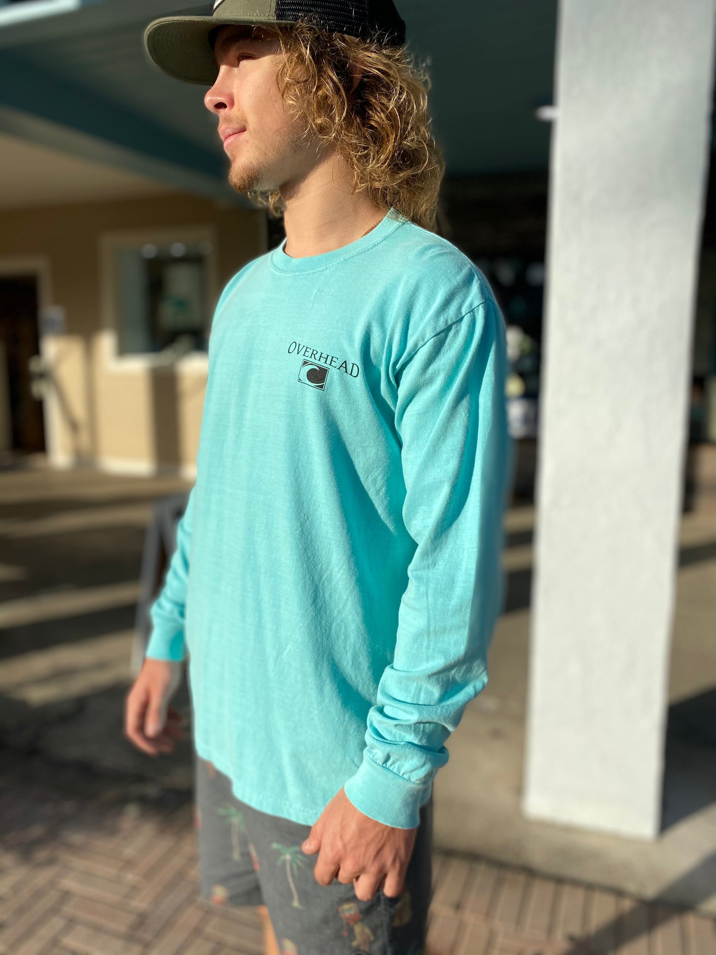 Tarpon Logo Long Sleeve in Chalky Mint