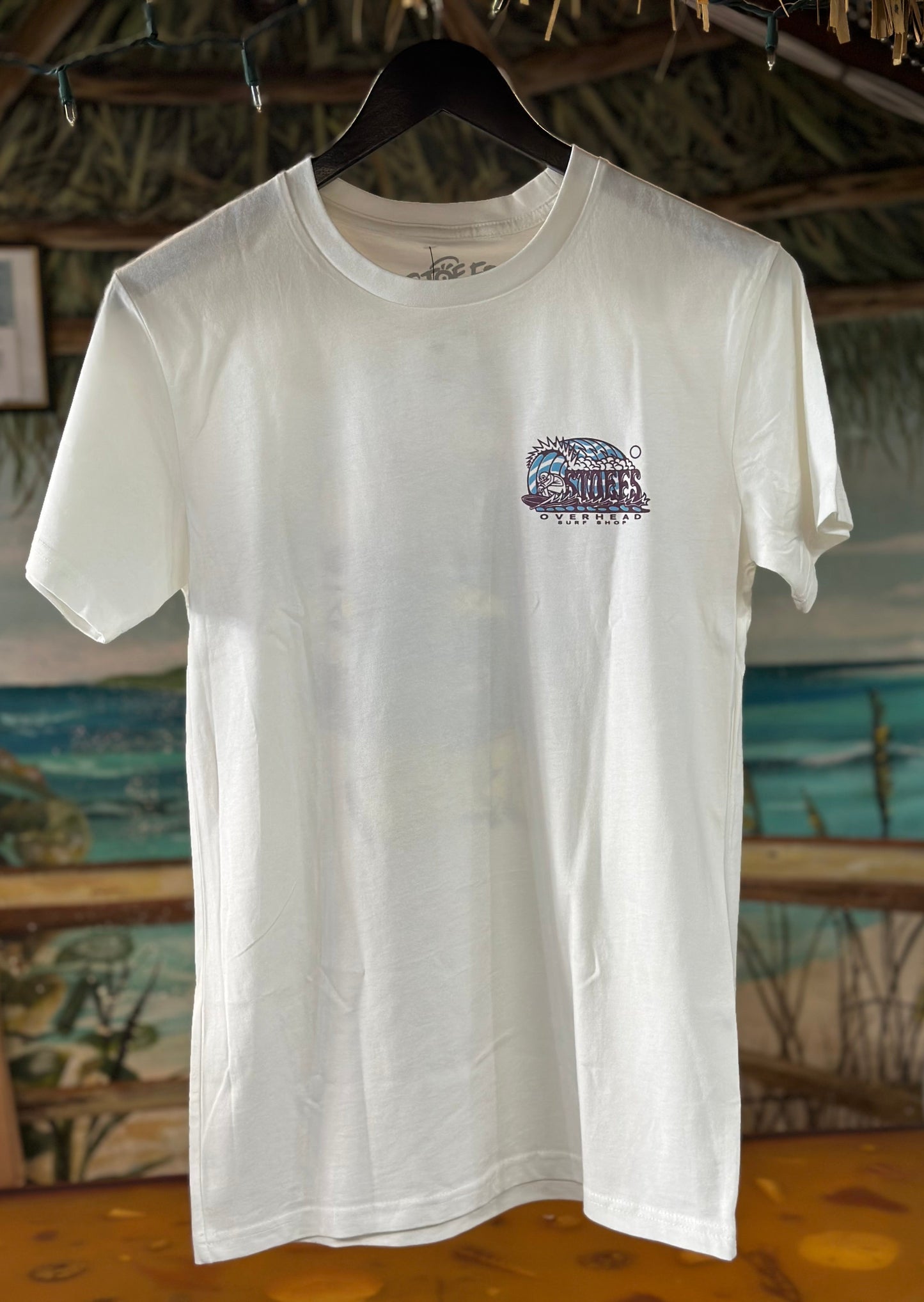 Stoefs X Overhead | Surfers Paradise Tee in White