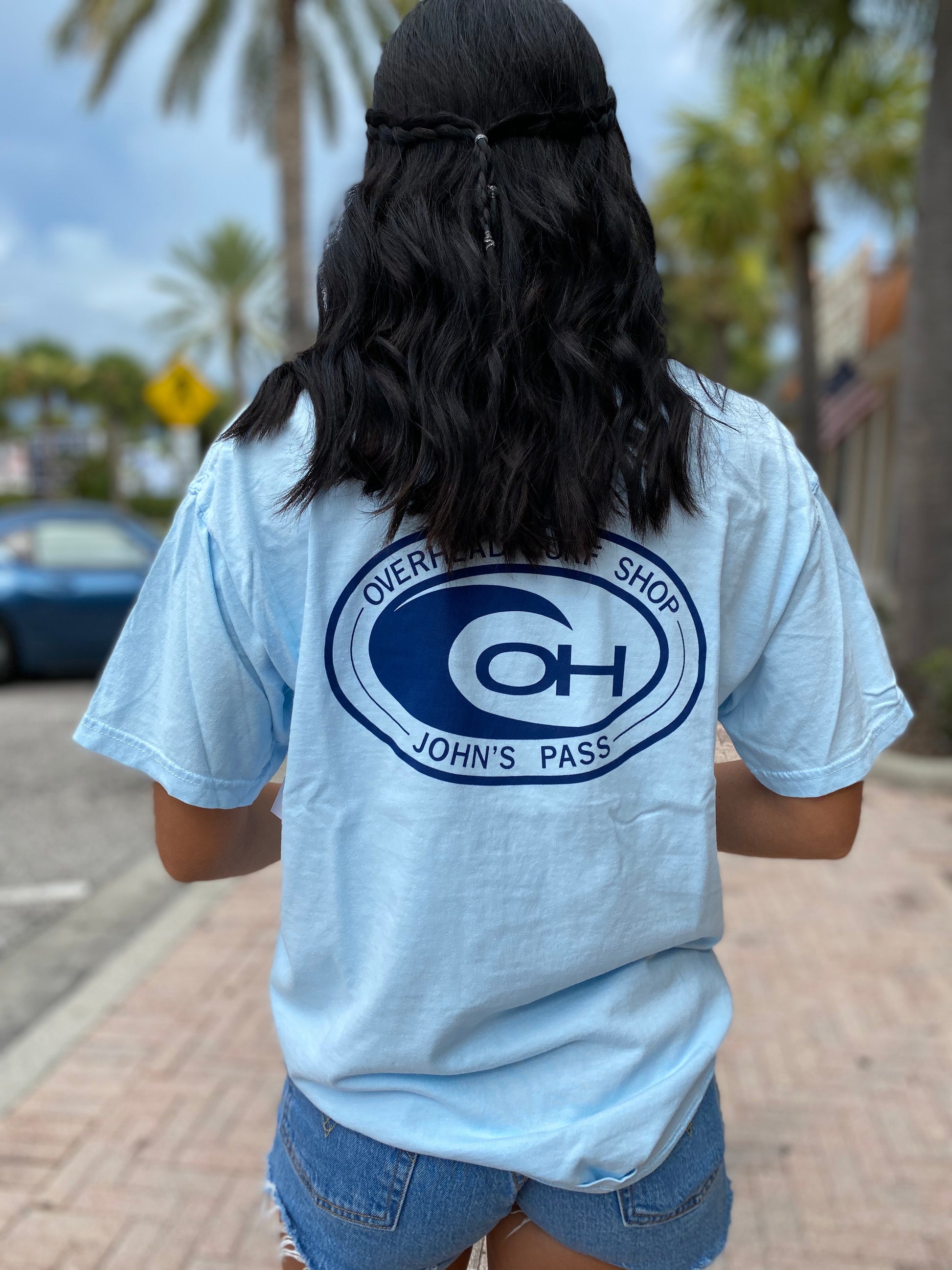 OG Logo Tee in Blueberry