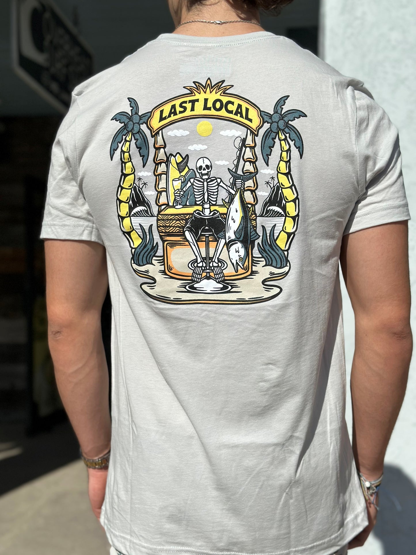 Arr Barr Tee - Vintage White