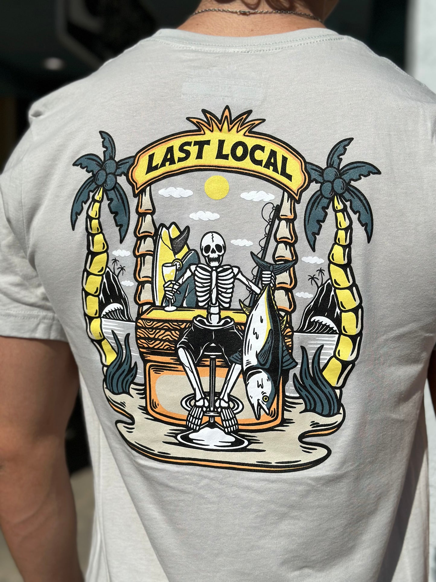 Arr Barr Tee - Vintage White