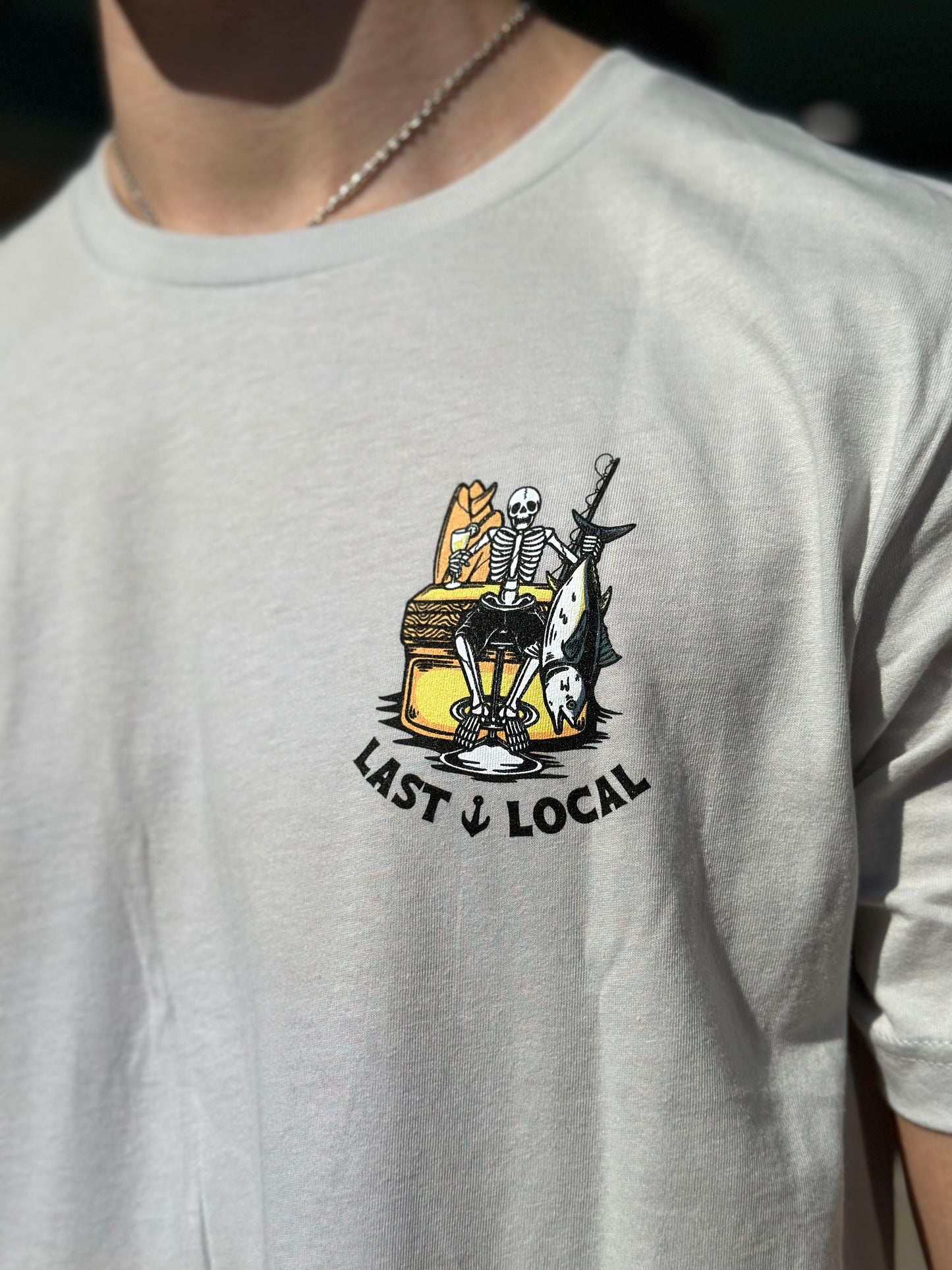 Arr Barr Tee - Vintage White