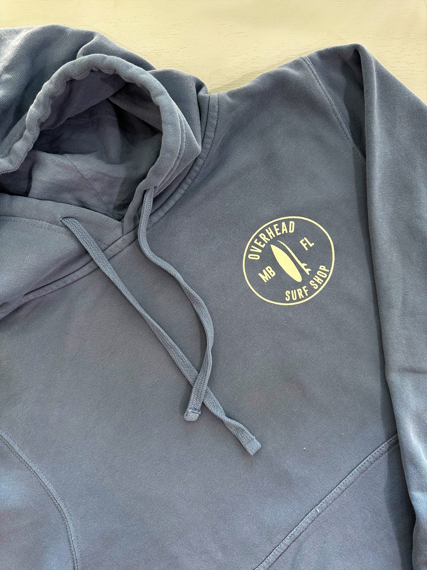 Round Shop Logo Hoodie - Slate