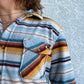 Durango Fleece Button Up - Blue/Multi
