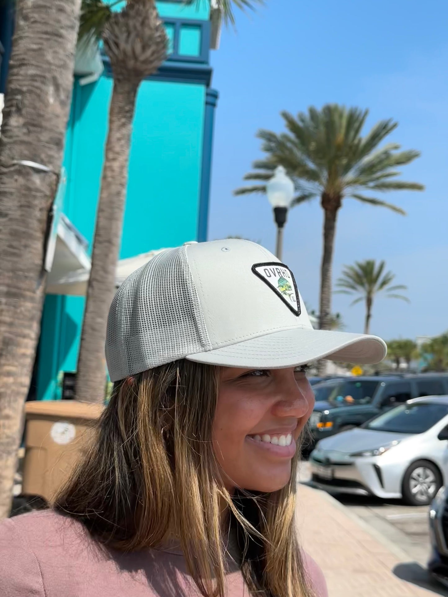 Mahi Trucker Hat | Quarry Grey