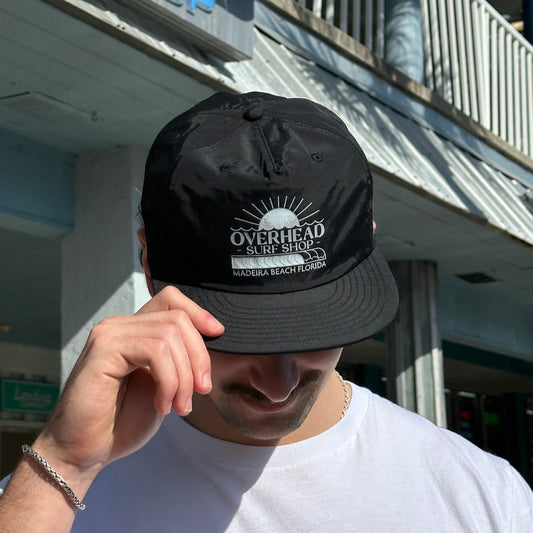 Between Lines Surf Cap| Black