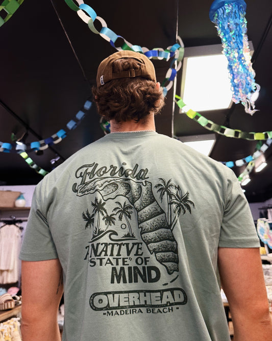 Overhead Florida State Tee | Sage