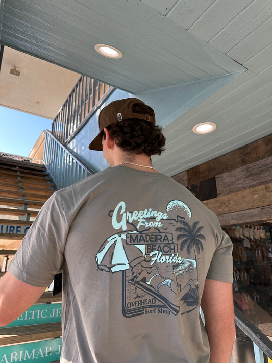 Florida Beach Day Tee | Granite