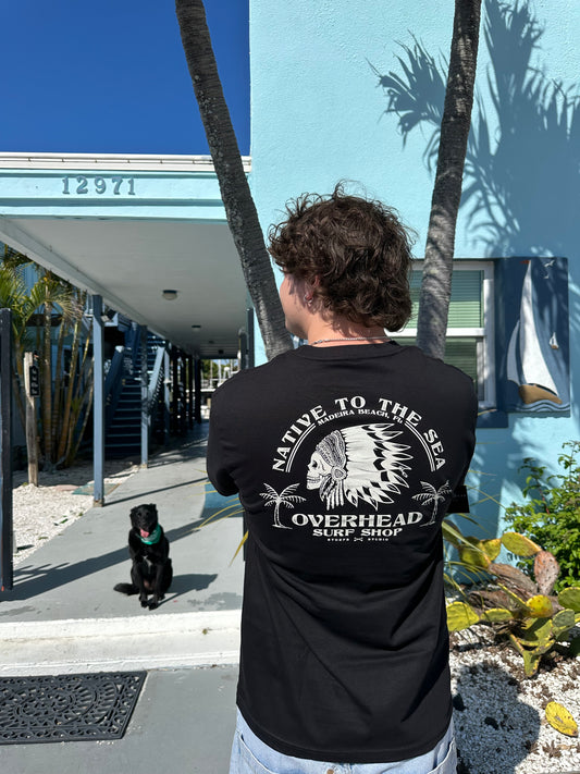 Overhead Native Tee | Black
