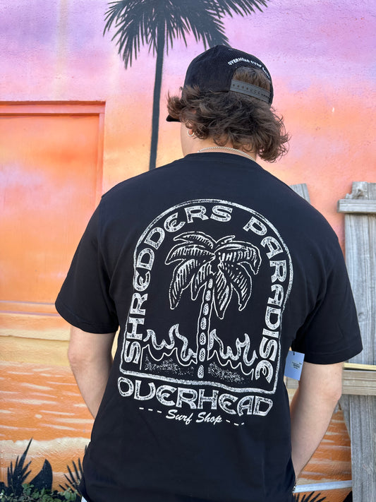 Shredders Paradise Tee | Black