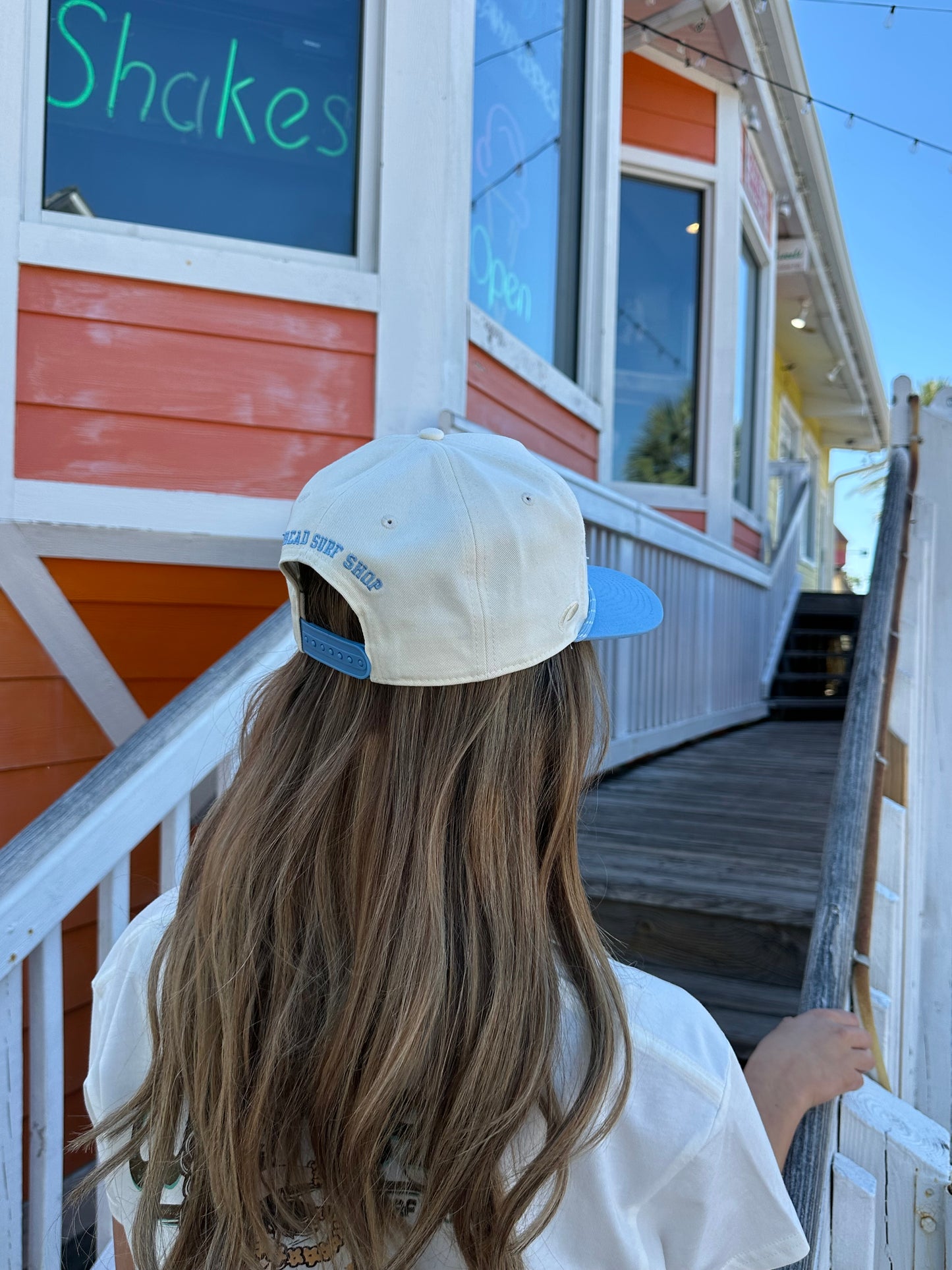 FLIPSIDE Structured Hat | Carolina Blue & Tan