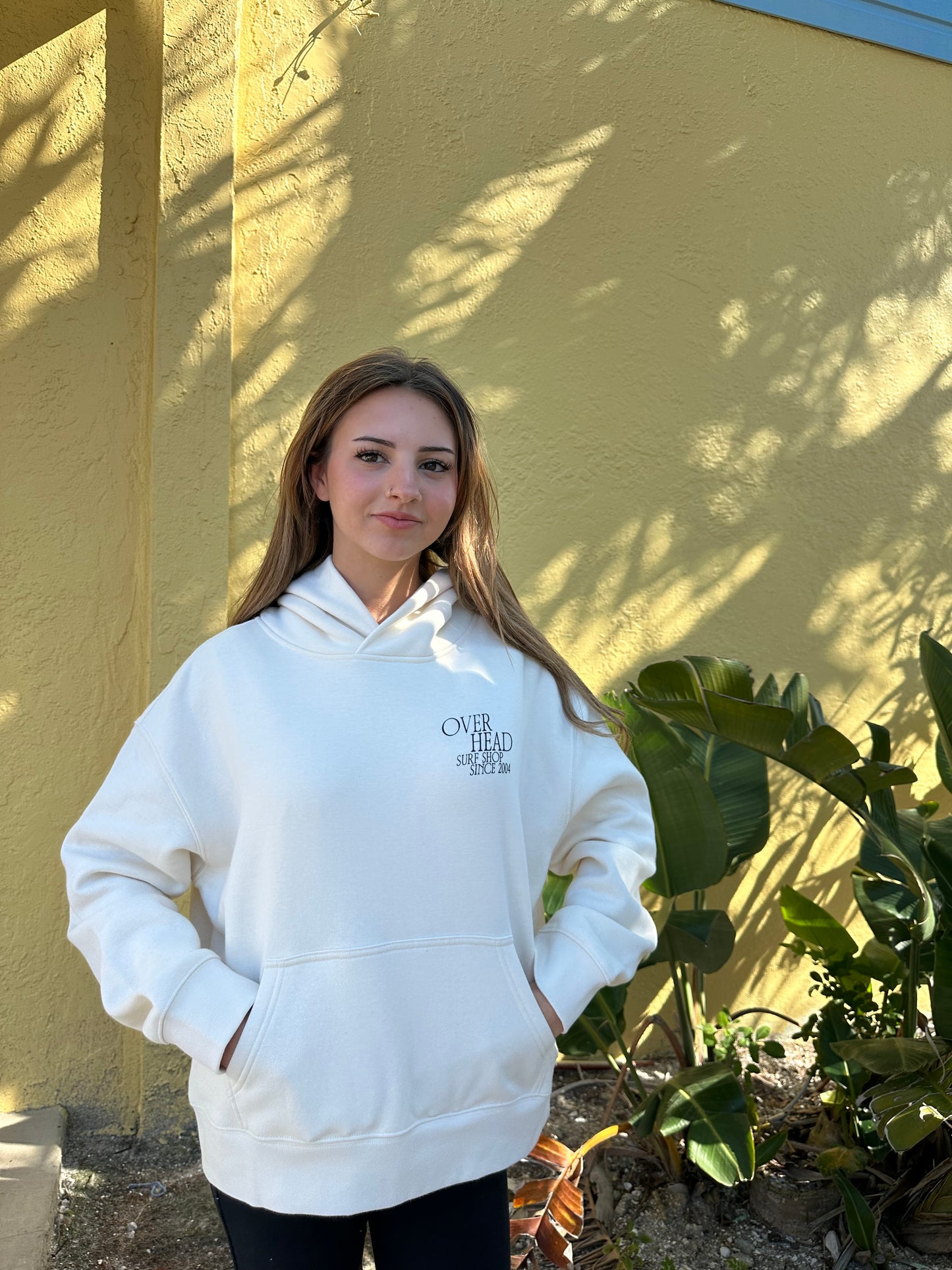 Jump in the Gulf Relaxed Hoodie | Ecru