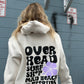 Groovy Flower Hoodie - Natural
