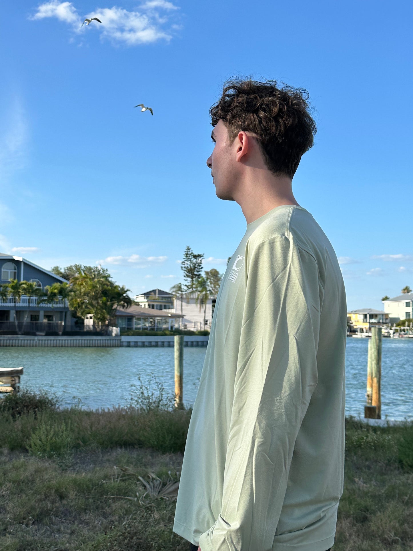 Quin Long Sleeve UV | Avocado