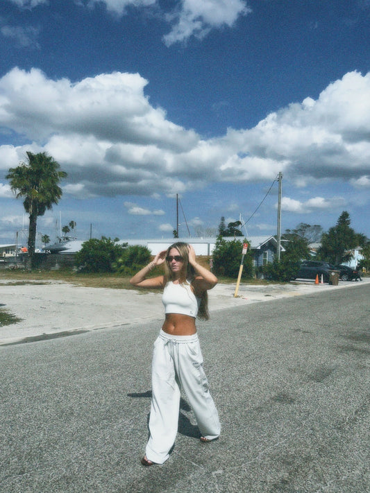 Zoey Sweatpant | Cloud