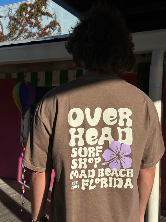 Groovy Flower Tee | Espresso