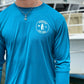 Round Shop Logo UV Long Sleeve in Teal