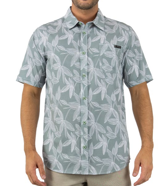 Wailea Performance Button Up | Sage