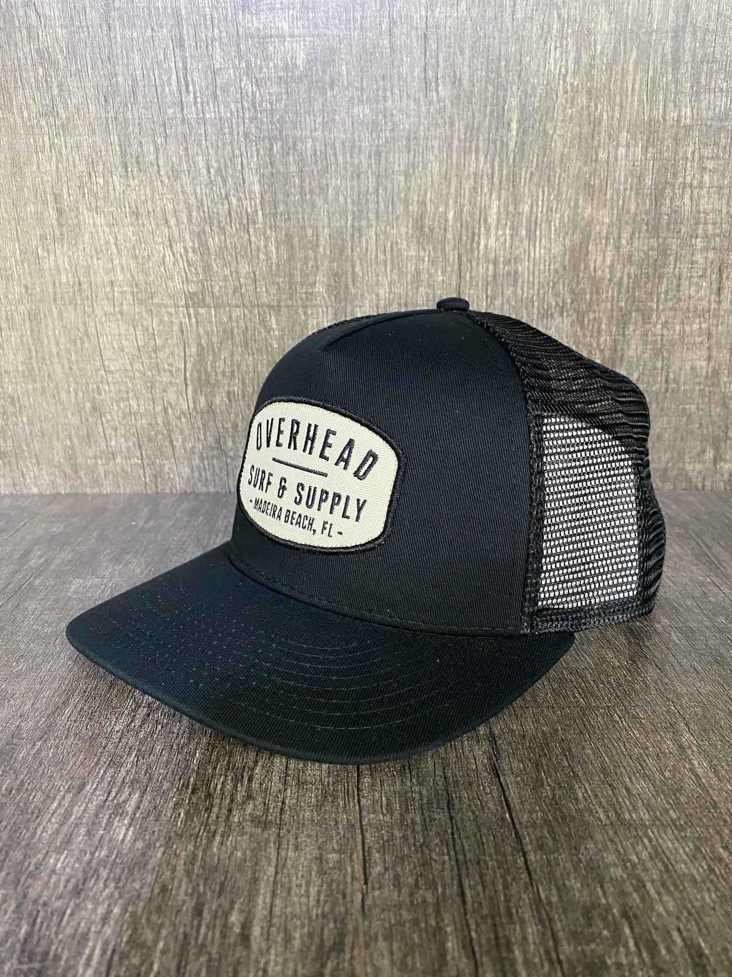 Surf and SupplyTrucker Hat in Black