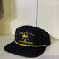 Cross Palm Hat in Black