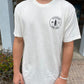 Round Shop Logo Tee in Natural