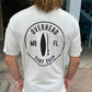Round Shop Logo Tee in Natural