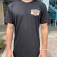 Distressed Florida Tee in Black