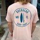 Round Shop Logo Tee in Pale Pink