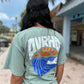 Retro Wave Tee in Bay