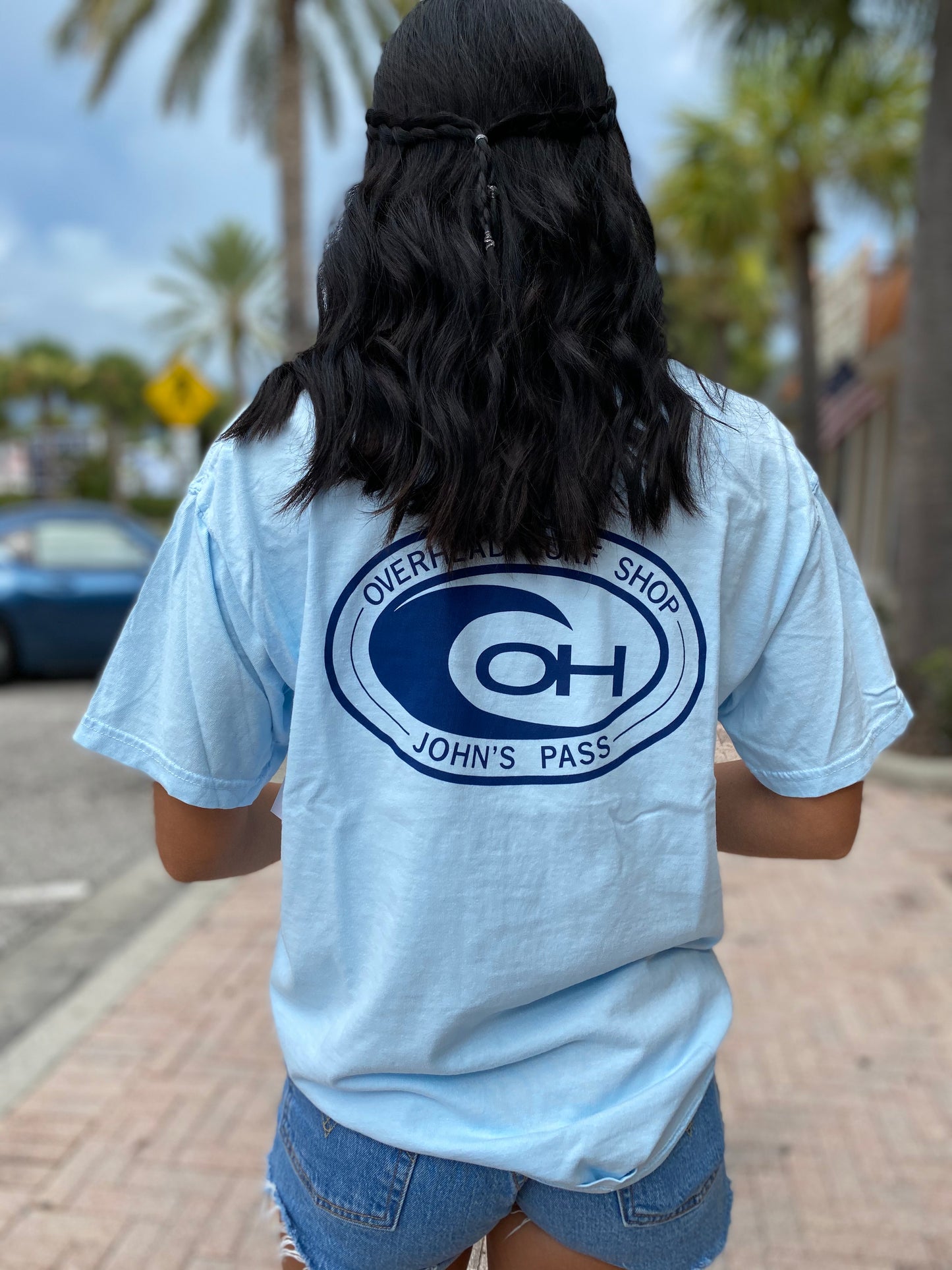 OG Logo Tee in Blueberry