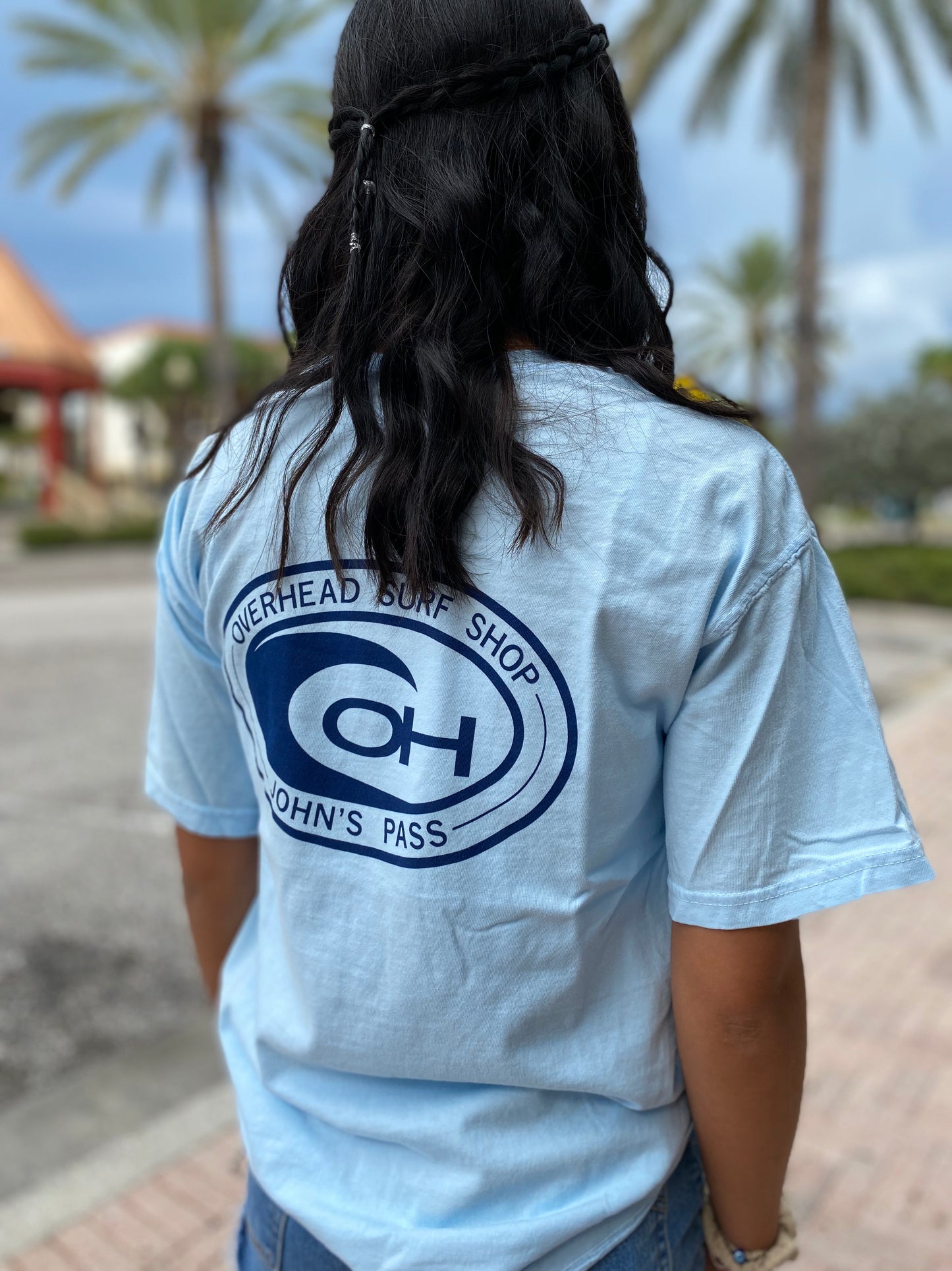 OG Logo Tee in Blueberry