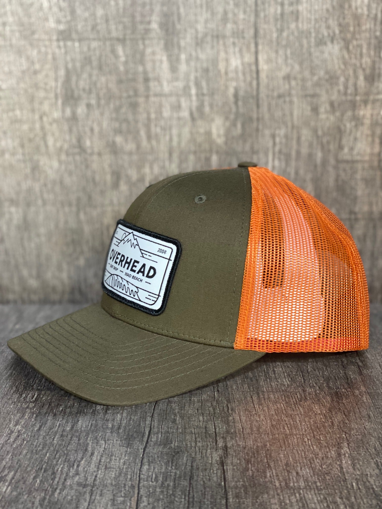 Mountain Wave Trucekr in Green/Orange