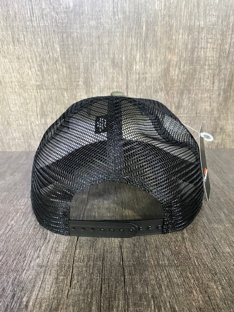 Surf and Supply Trucker Hat in Army Green/Black
