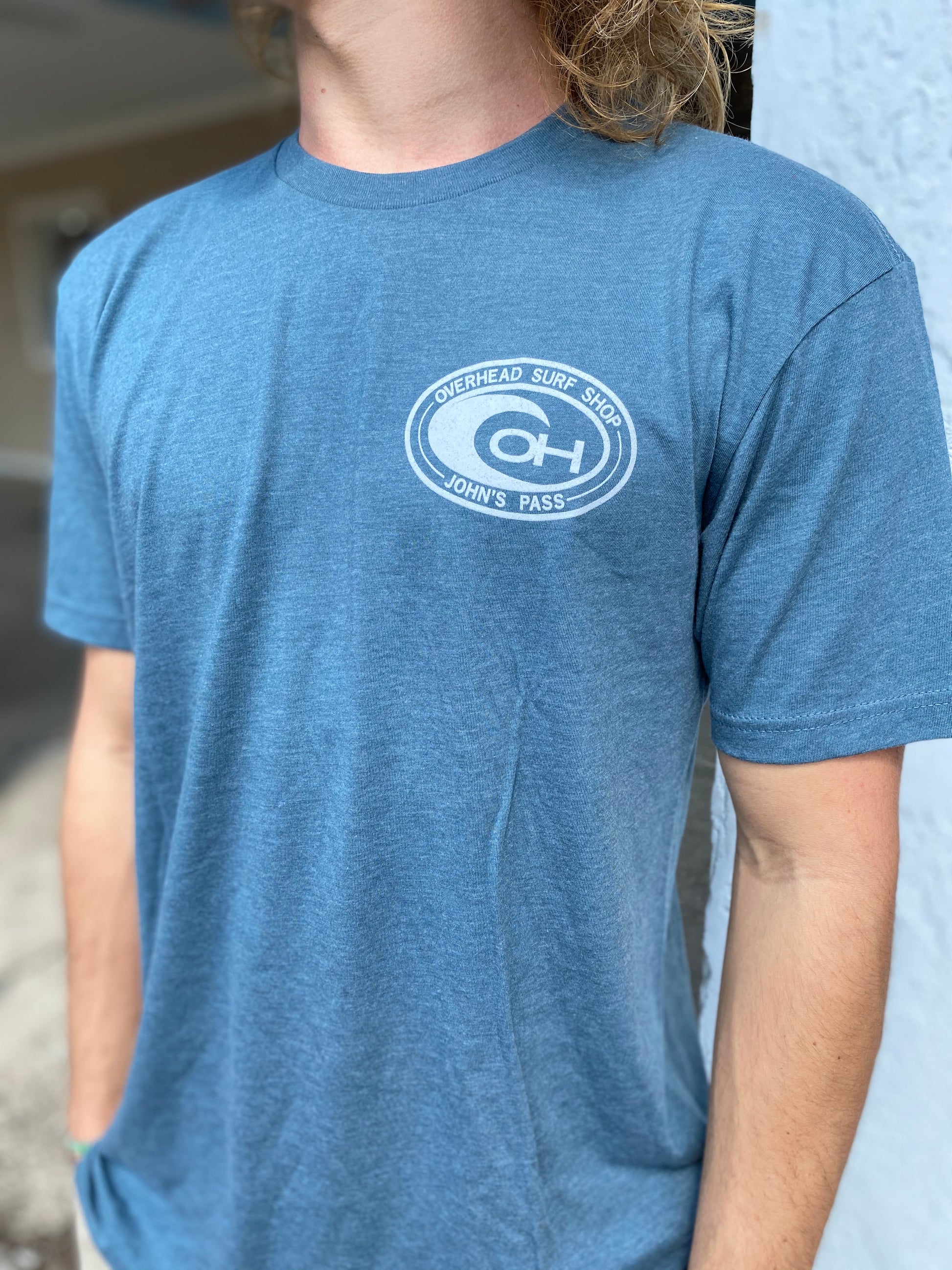 OG Logo Tee in Indigo