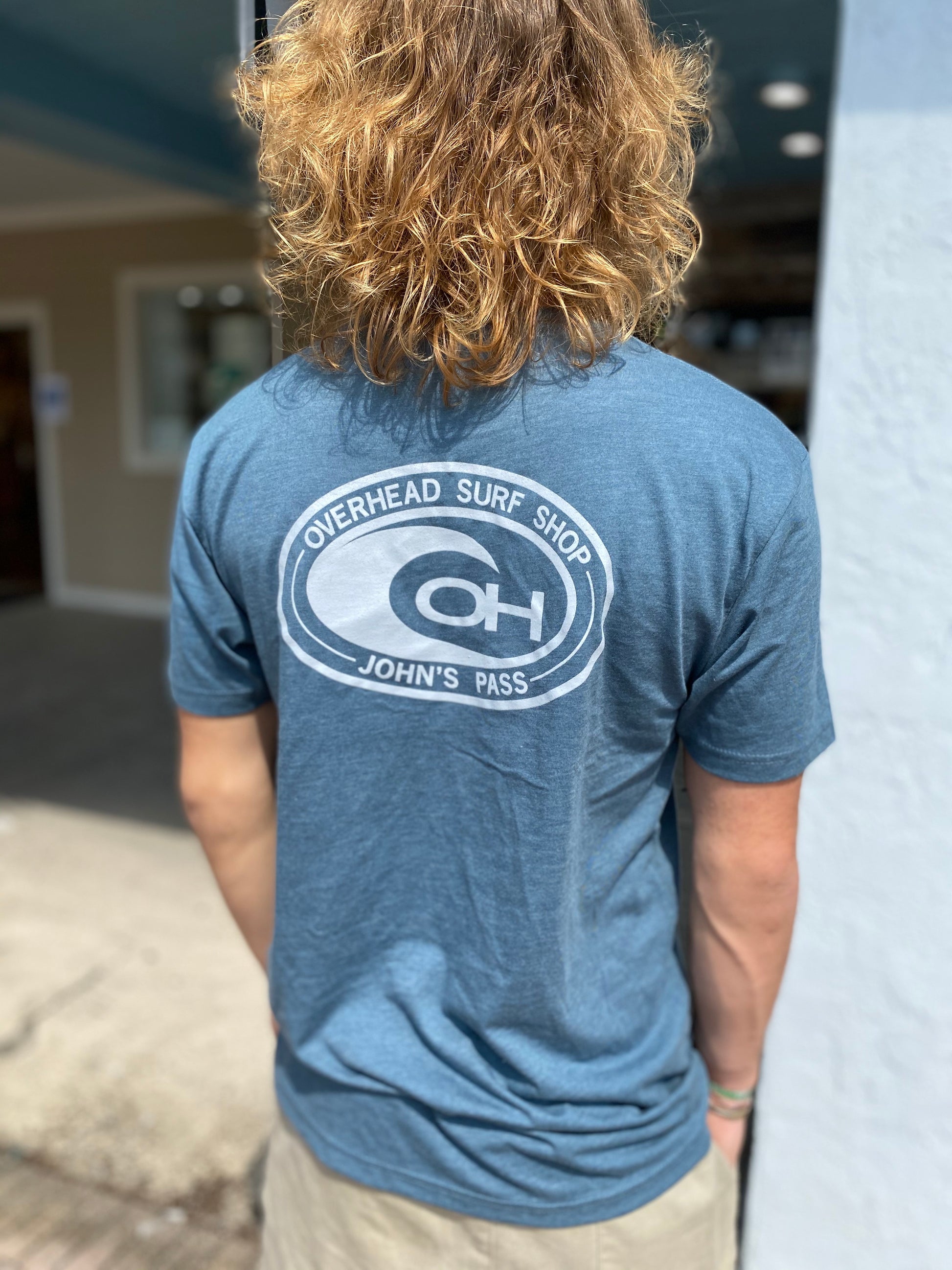 OG Logo Tee in Indigo
