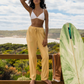 Beachy Keen Woven Pant - Gold Coast
