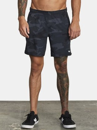 Yogger Stretch 17" Workout Short in Camo