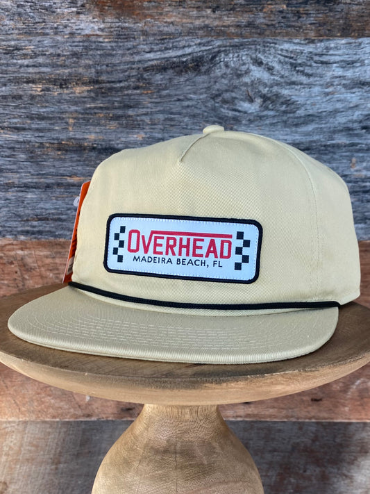 Finish Line Hat in Yellow