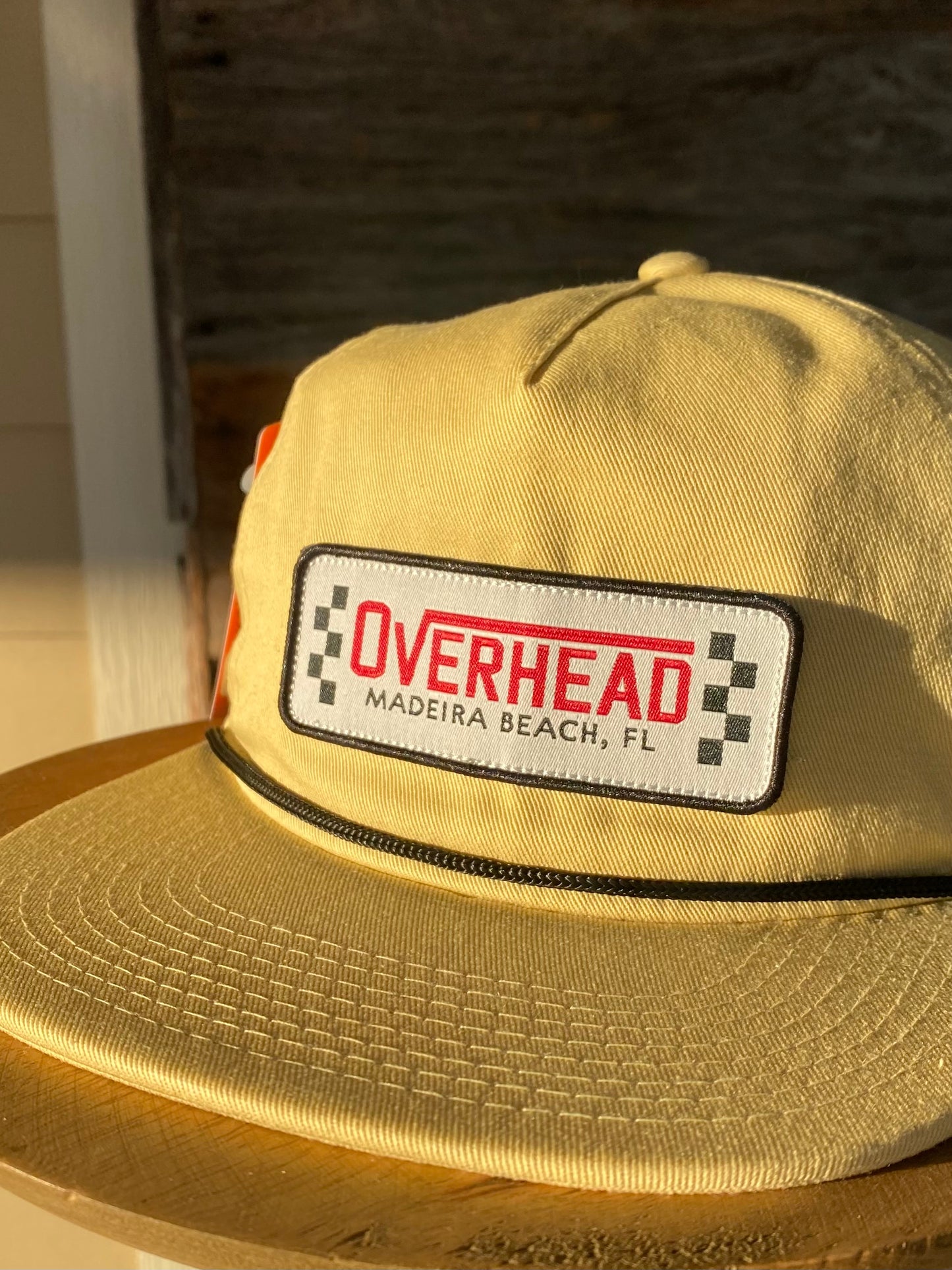 Finish Line Hat in Yellow