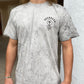 Palm Logo Tee in Smoke Tie Dye