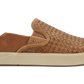 Olukai Lae'aho Lauhala Leather Slip-On Fox