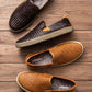Olukai Lae'aho Lauhala Leather Slip-On Fox