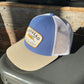 Lure Trucker Hat in Blue/Sand
