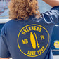 Round Shop Logo Tee in Indigo