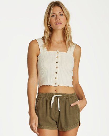 Road Trippin Shorts in Sage Green